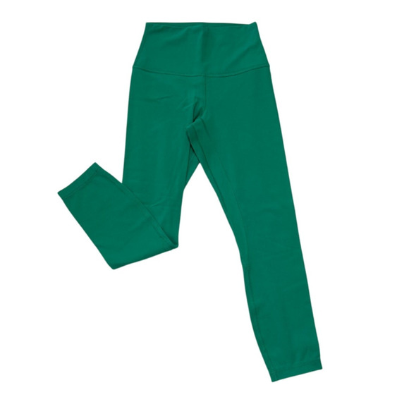 Lululemon Align High Rise Crop 23" Maldives Green Size 4 - Picture 3 of 7